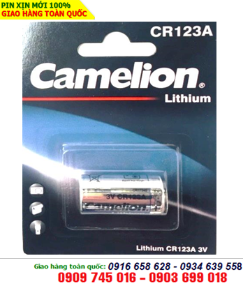 Pin Camelion CR123A-BP1 Photo Litthium 3V Chính hãng